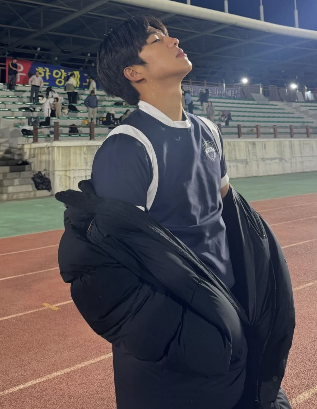 '트라이: 우리는 기적이 된다'에서 운동 선수와 비슷한 싱크로율을 보여준 배우 조한결/ 이미지 출처: 인스타그램 @hangyul_cho