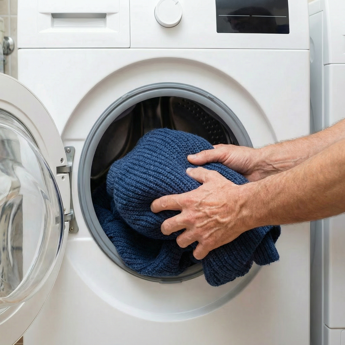 세탁기에 돌리기 전, 물 온도와 세탁 시간, 그리고 세제 종류 확인은 필수. / 이미지 출처: Nano Banana 