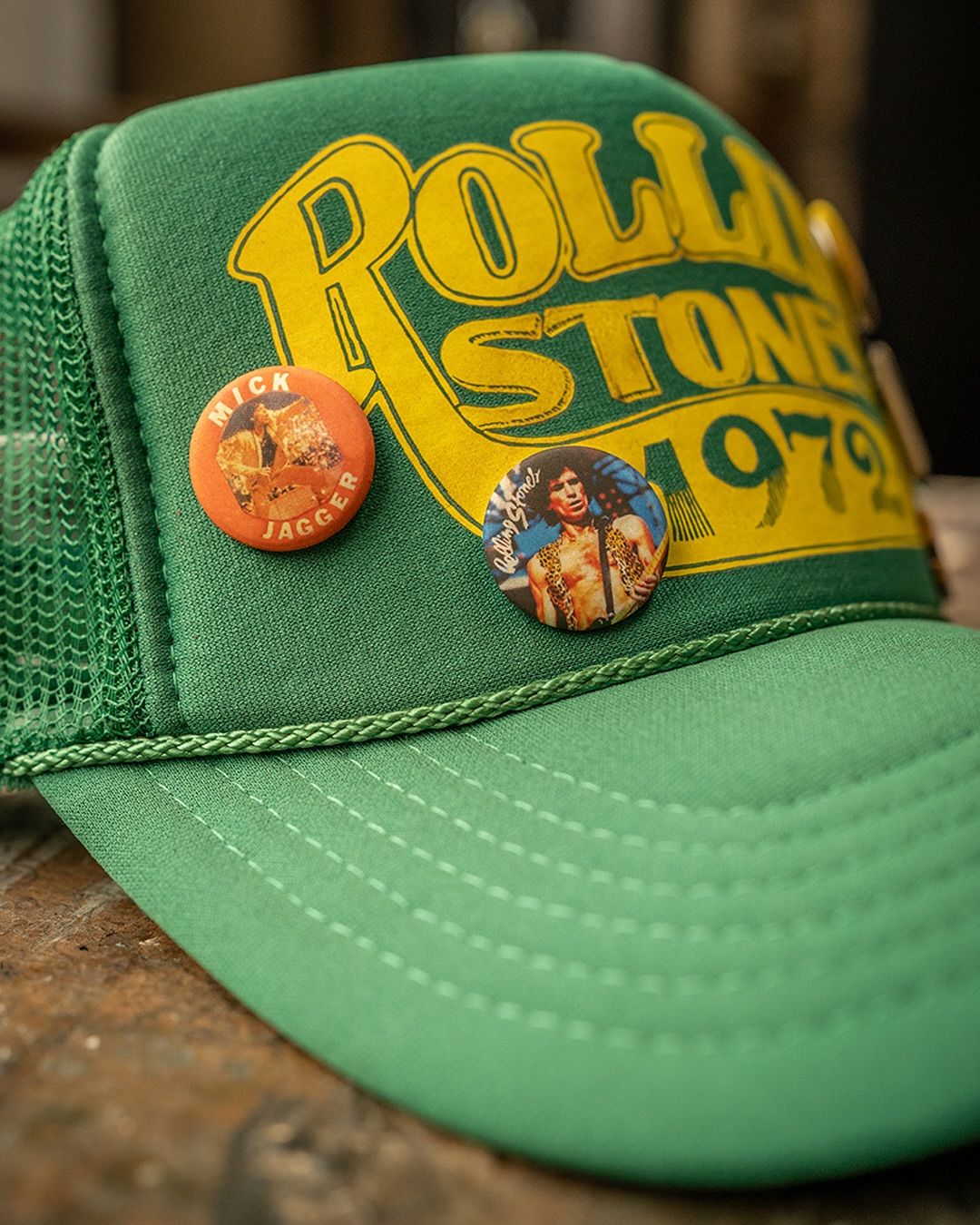 빈티지한 메이드원 롤링스톤즈 72 트러커 캡 / 이미지 출처: 메이드원(MadeWorn)