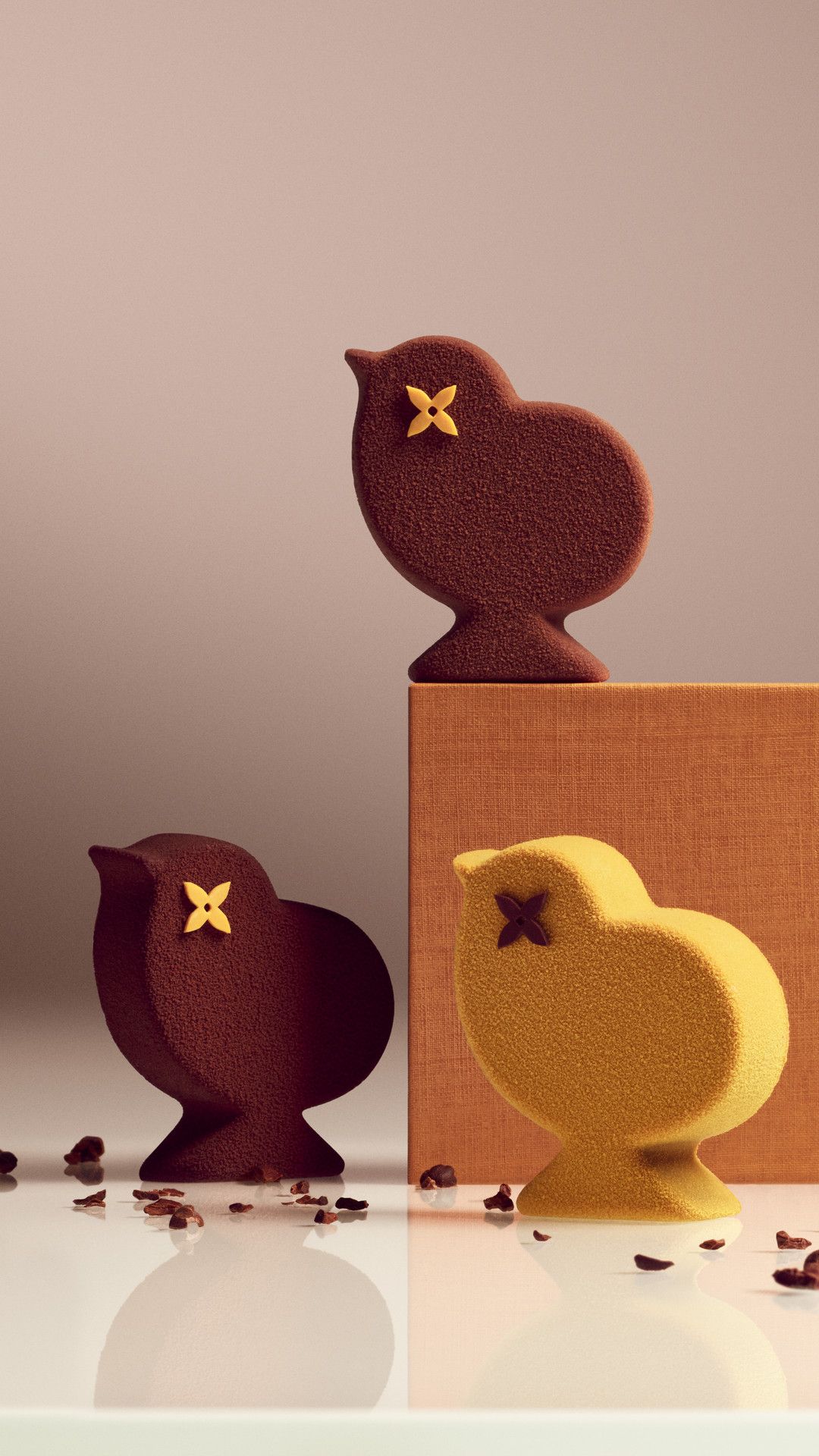 앙증맞은 박스 오브 쓰리 초콜릿 칙스 / 이미지 출처: 루이 비통