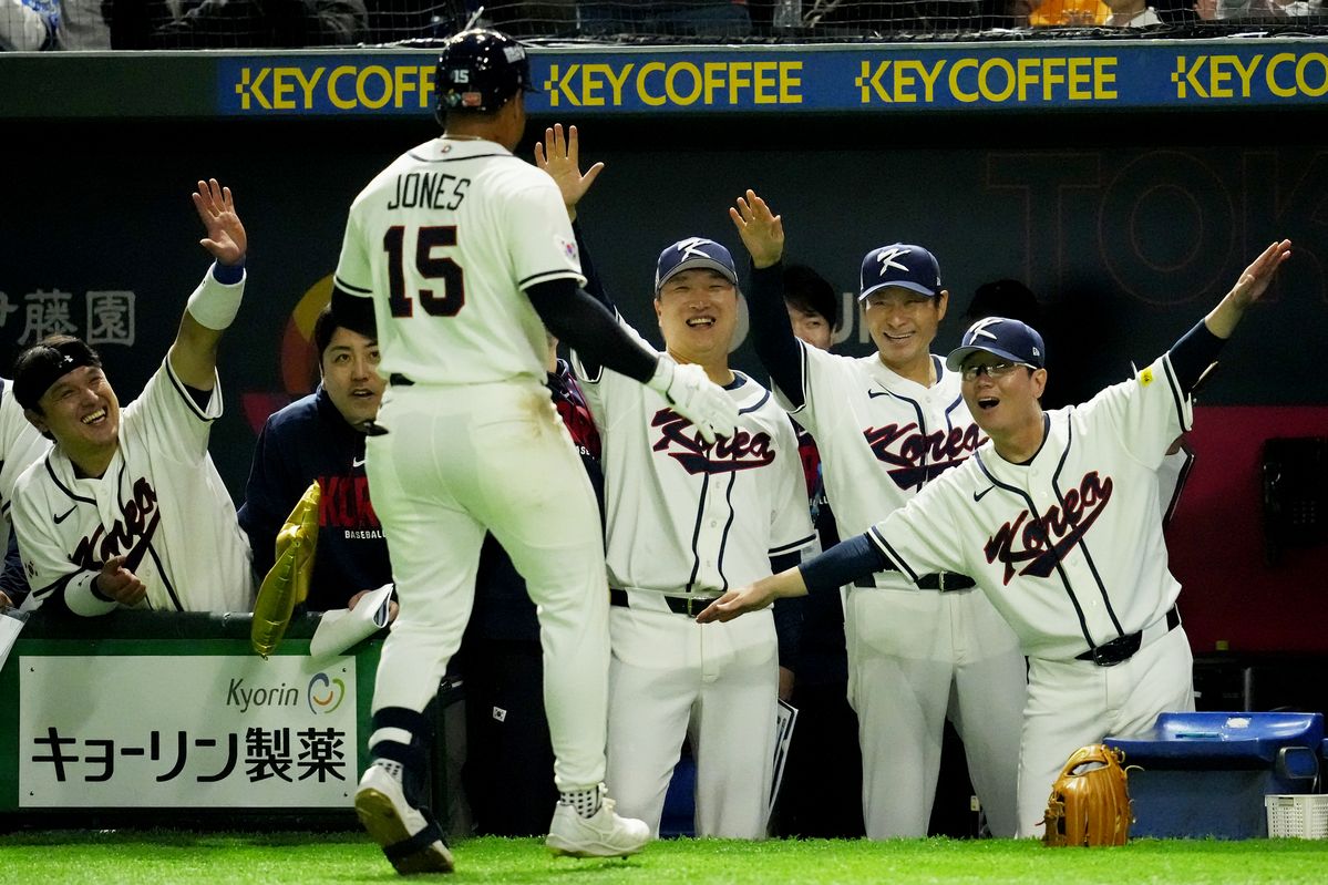 기존 한국 대표팀 선수들과 함께 필드를 뛰어보는 것은 이번이 처음이지만, 다른 선수들의 환대로 잘 녹아들 수 있었다. / 출처: 게티이미지스