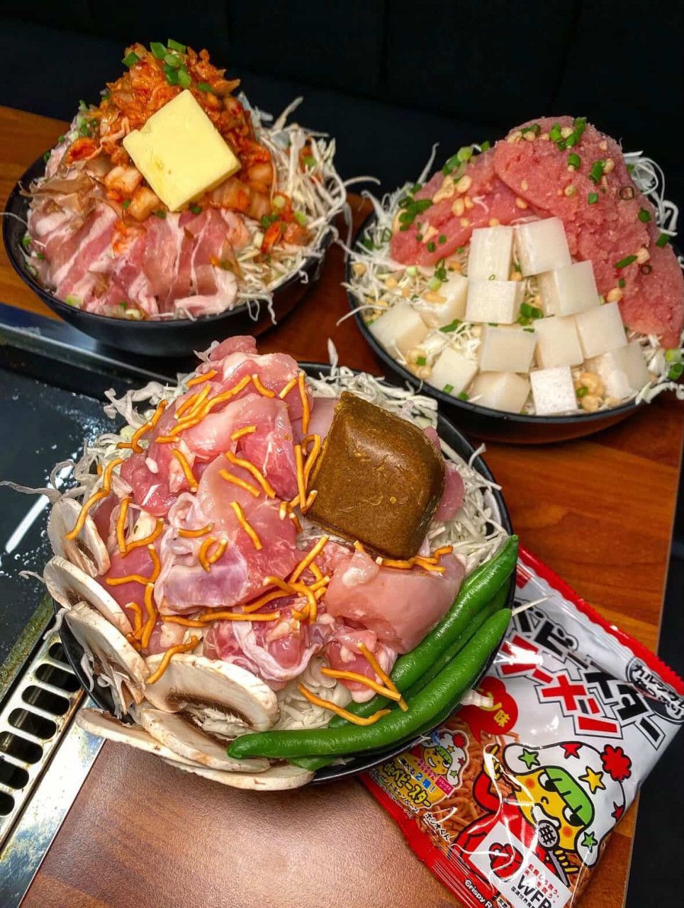 ‘오몬자’에는 클래식한 몬자야키부터 퓨전 몬자야키까지 다양하게 준비됐다. / 출처: 오몬자 네이버지도 업체 등록