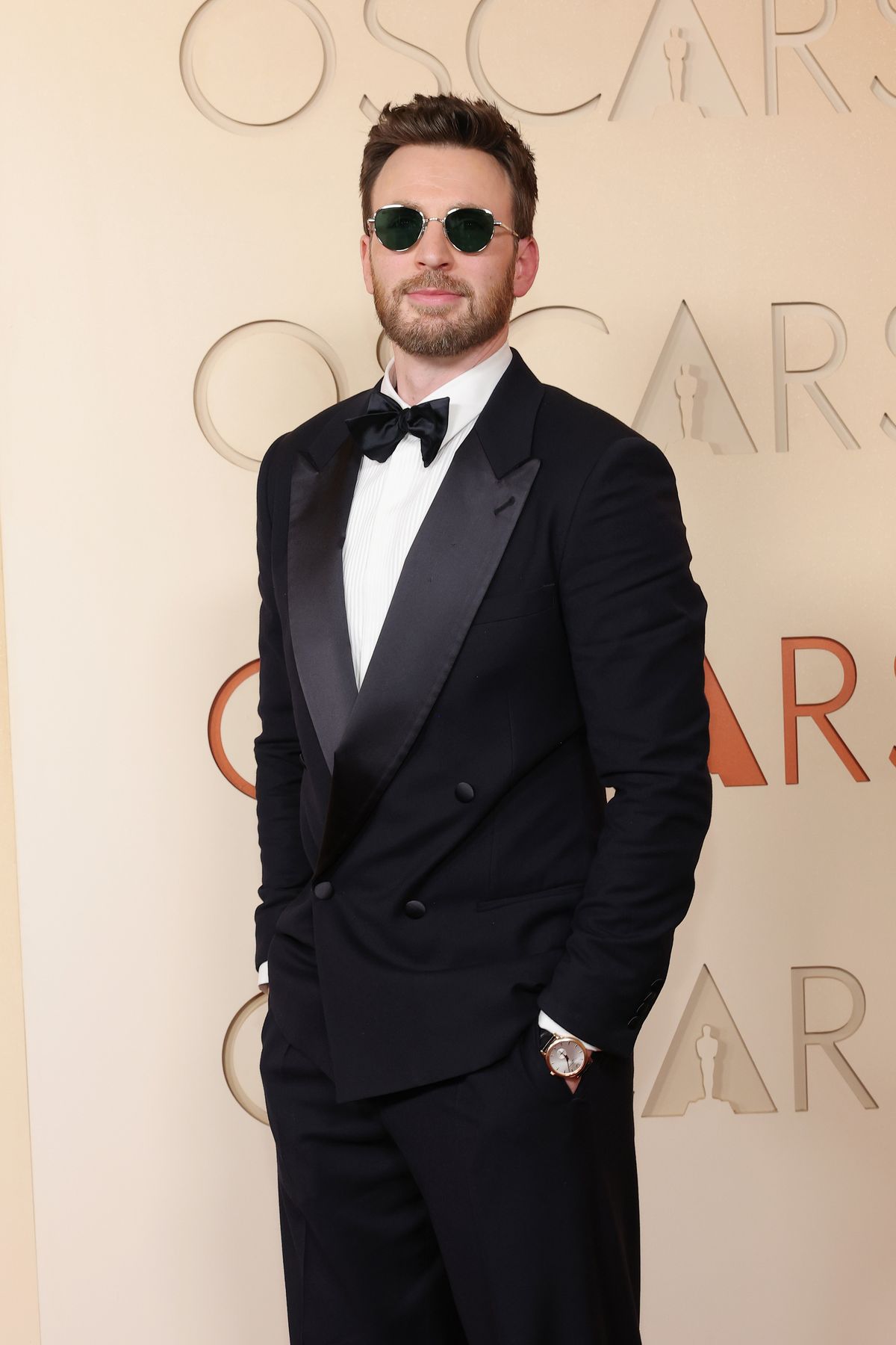 쇼파드 L.U.C XPS를 착용한 크리스 에반스 / 이미지 출처: 게티이미지코리아