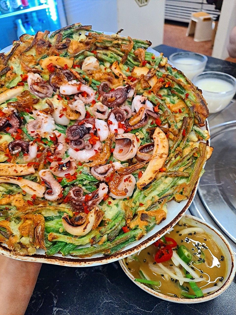 볶음 외에도 파전, 초무침 등 다양한 주꾸미 요리가 준비됐다. / 출처: 대홍집 잠실새내본점 네이버지도 업체 등록