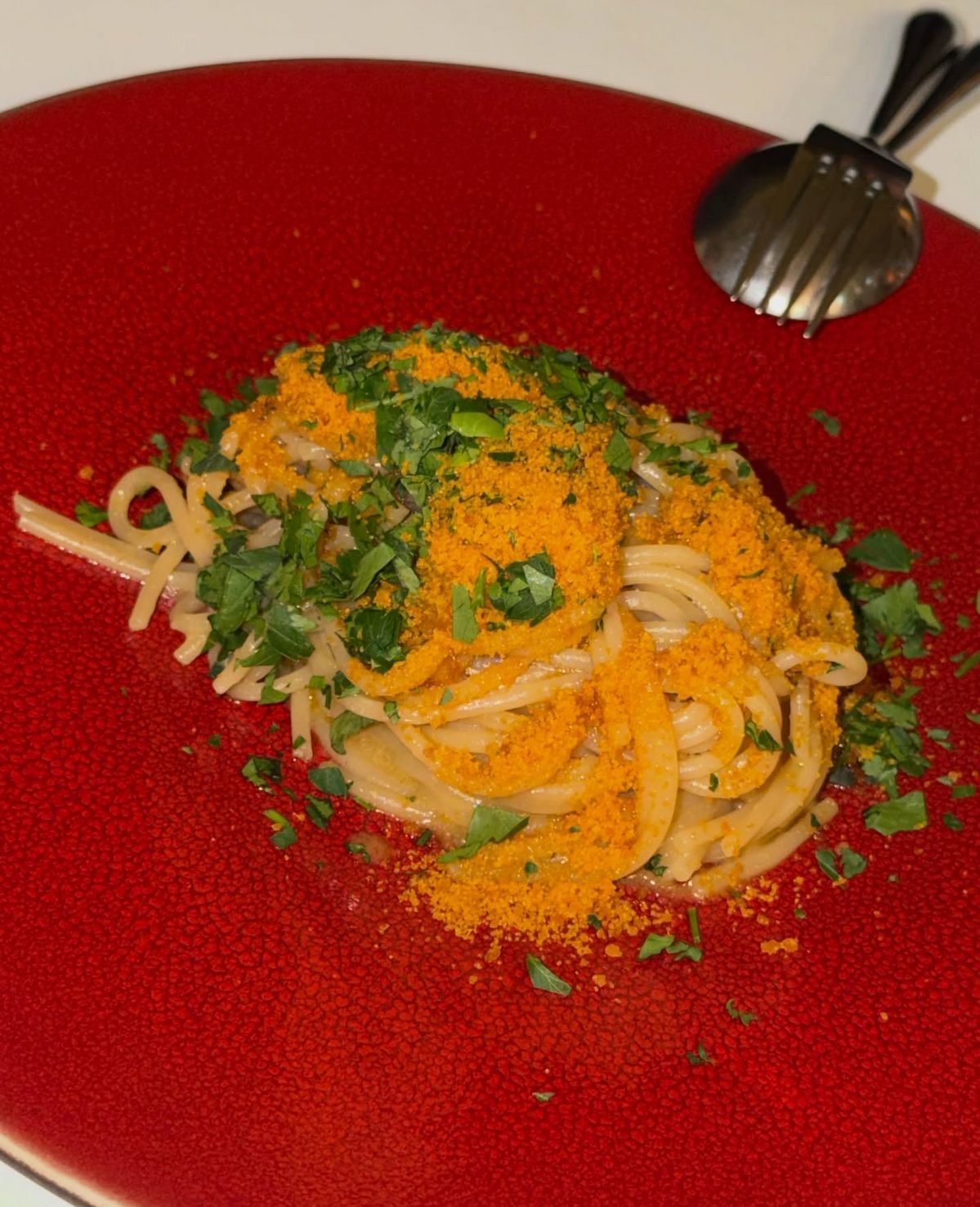 몽고네의 베스트 메뉴, 어란 파스타. 이미지 출처 : 인스타그램 @dlgofl85