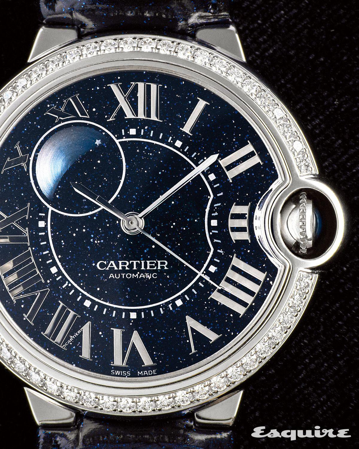 발롱 블루 드 까르띠에 33mm 워치.