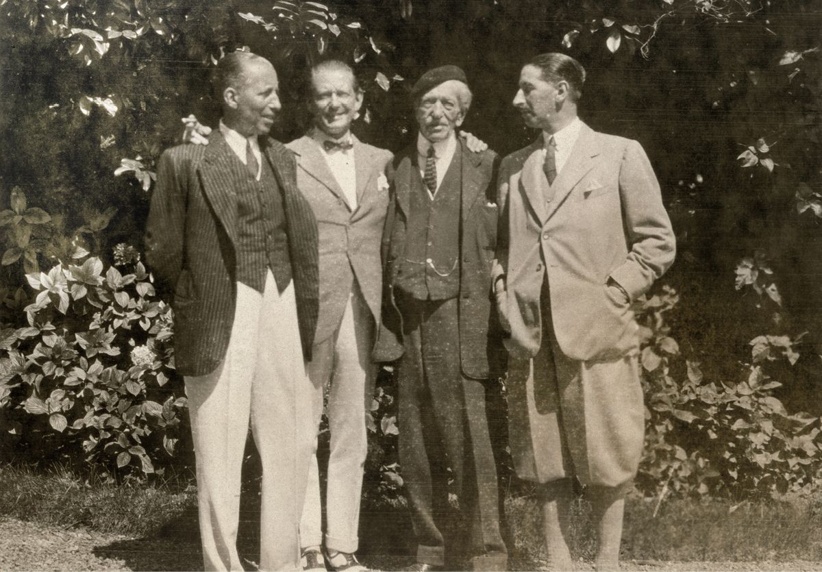 1922년 촬영된 까르띠에 가의 형제들. Cartier Archives © Cartier