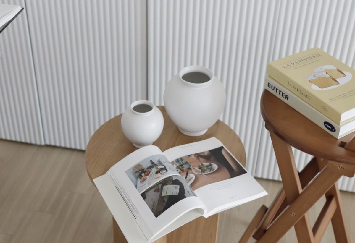 국민가게 다이소의 달항아리를 활용한 홈스타일링 / 출처: 네이버 블로그 ryuumji