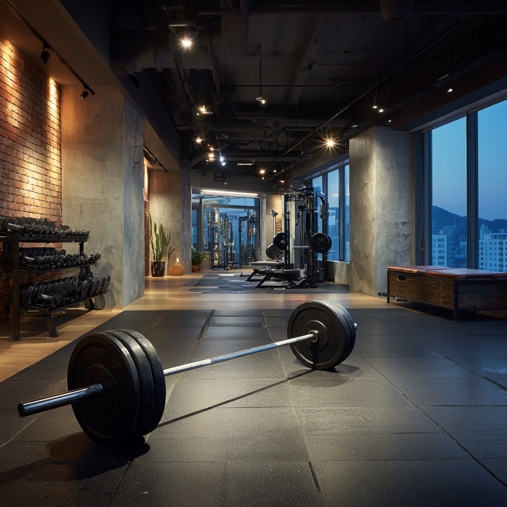 웨이트 트레이닝 이미지 / 이미지 출처 : 미드저니 AI제작