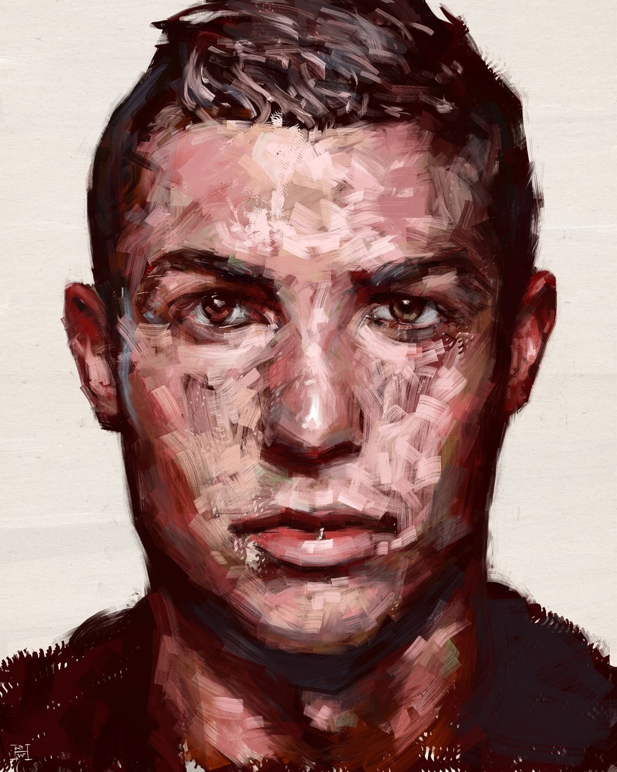 크리스티아누 호날두 / 이미지 출처: 필자 아트웍 @maestrohsw