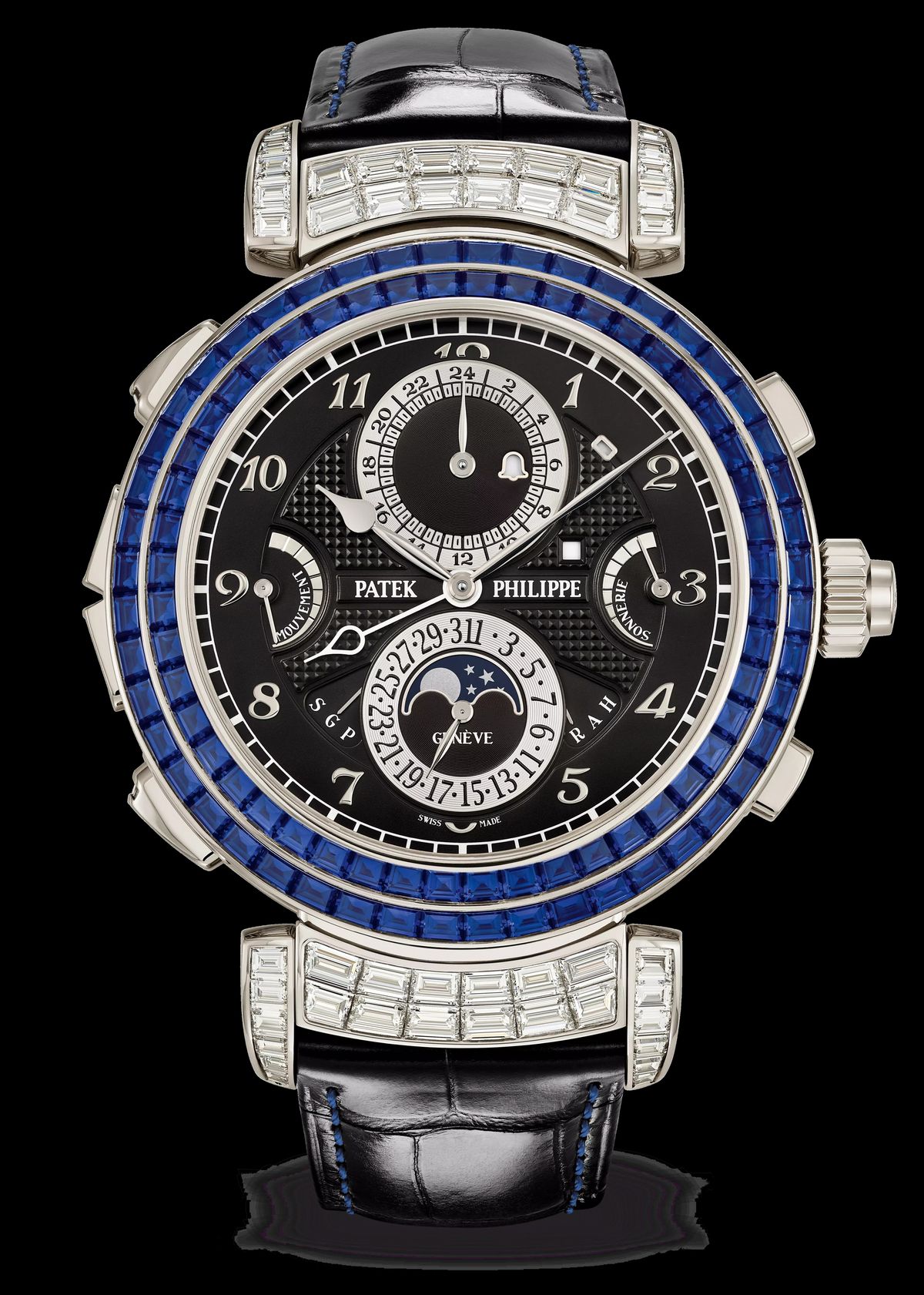 코리 갬블이 착용한 파텍 필립 그랜드마스터 차임 하이 주얼리 / 이미지 출처: patek.com