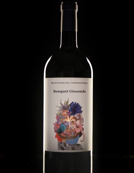 박선민 작가의 작업을 바탕으로 한 프레스코발디 카스텔지오콘도, 브루넬로 디 몬탈치노 '리페 알 콘벤토'의 스페셜 에디션 / 이미지 출처: 프레스코발디