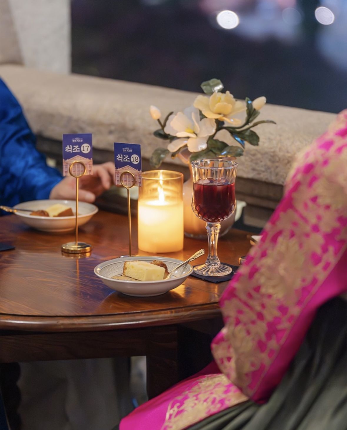 고종이 즐겨먹었다는 가배와 카스테라를 즐기는 티타임 시간이 준비돼 있다. / 출처: 국가유산진흥원 공식 인스타그램(@k.heritage.agency)