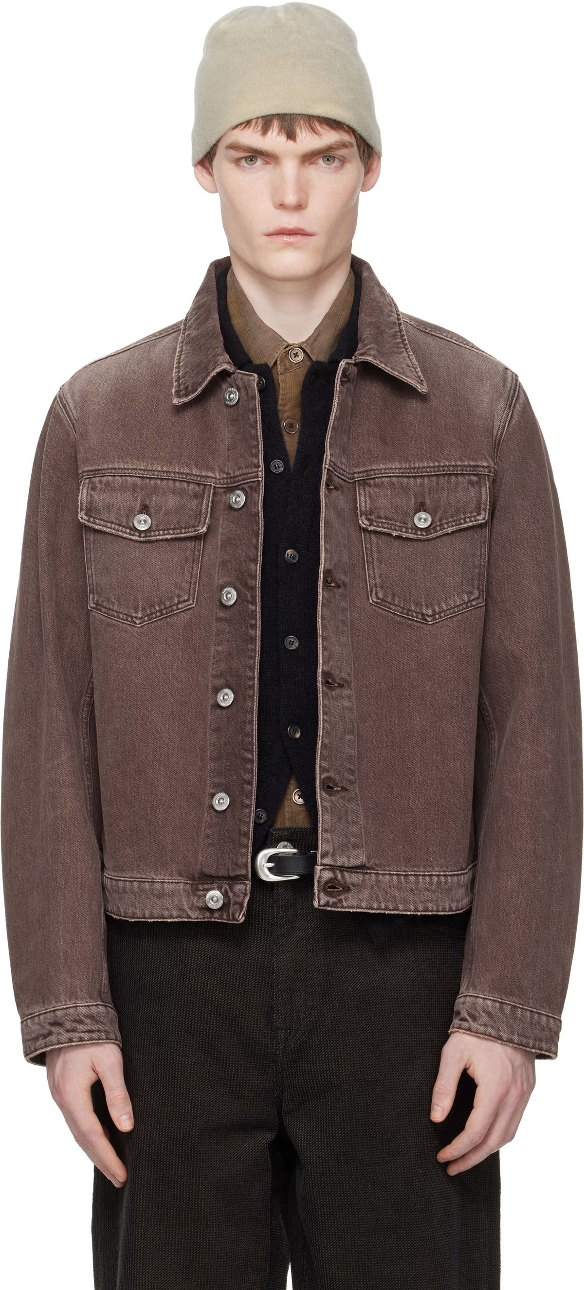Brown Origin Denim Jacket