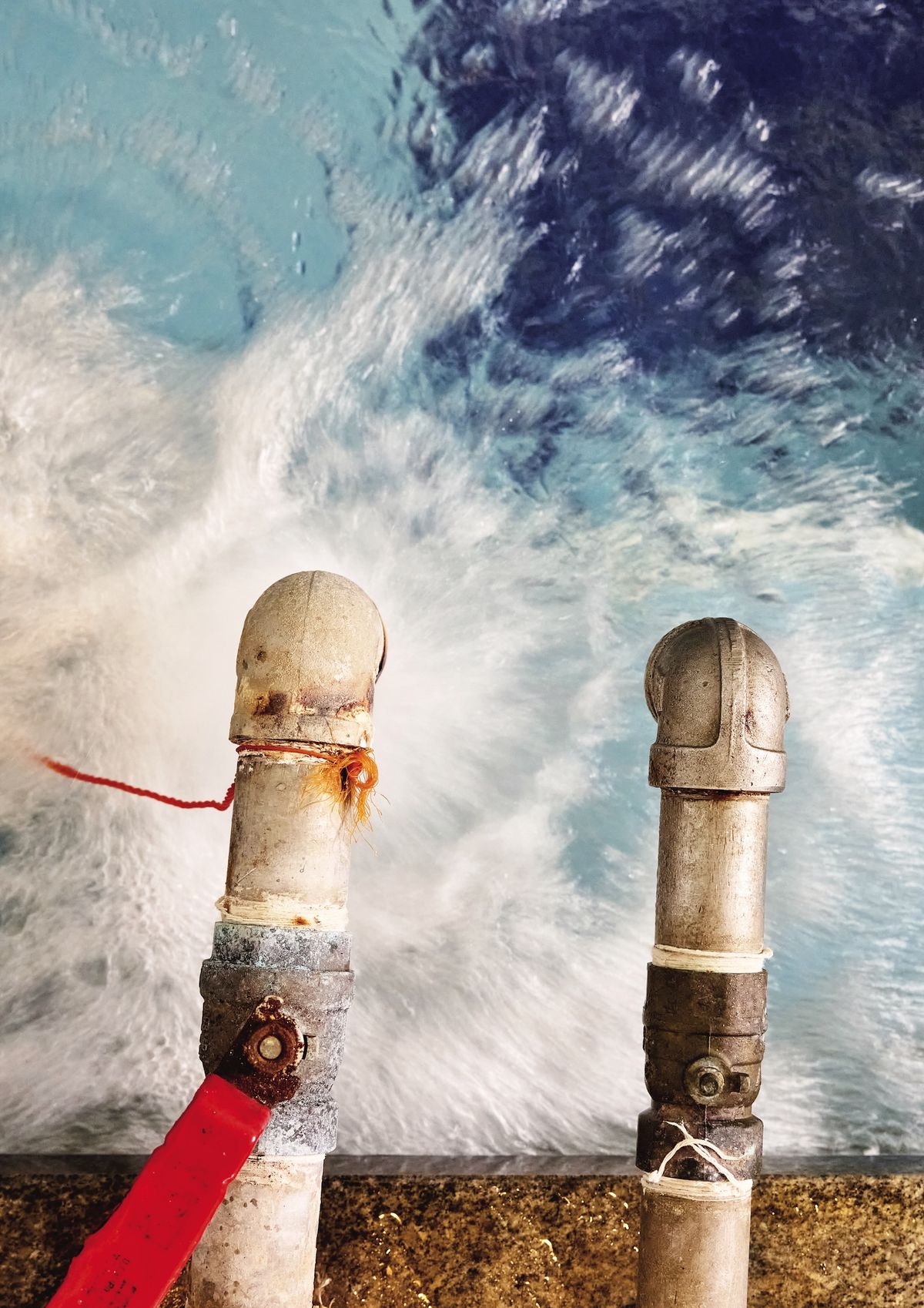 1985년부터 사용중인 만수탕의 욕조 수전 / photo courtesy of Smoothlab