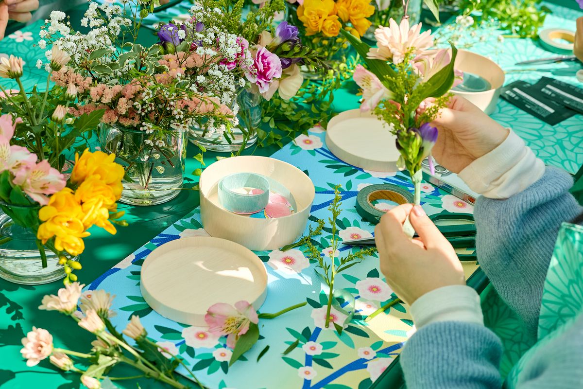 반클리프 아펠 '스프링 이즈 블루밍' 행사를 즐길 수 있는 곳.