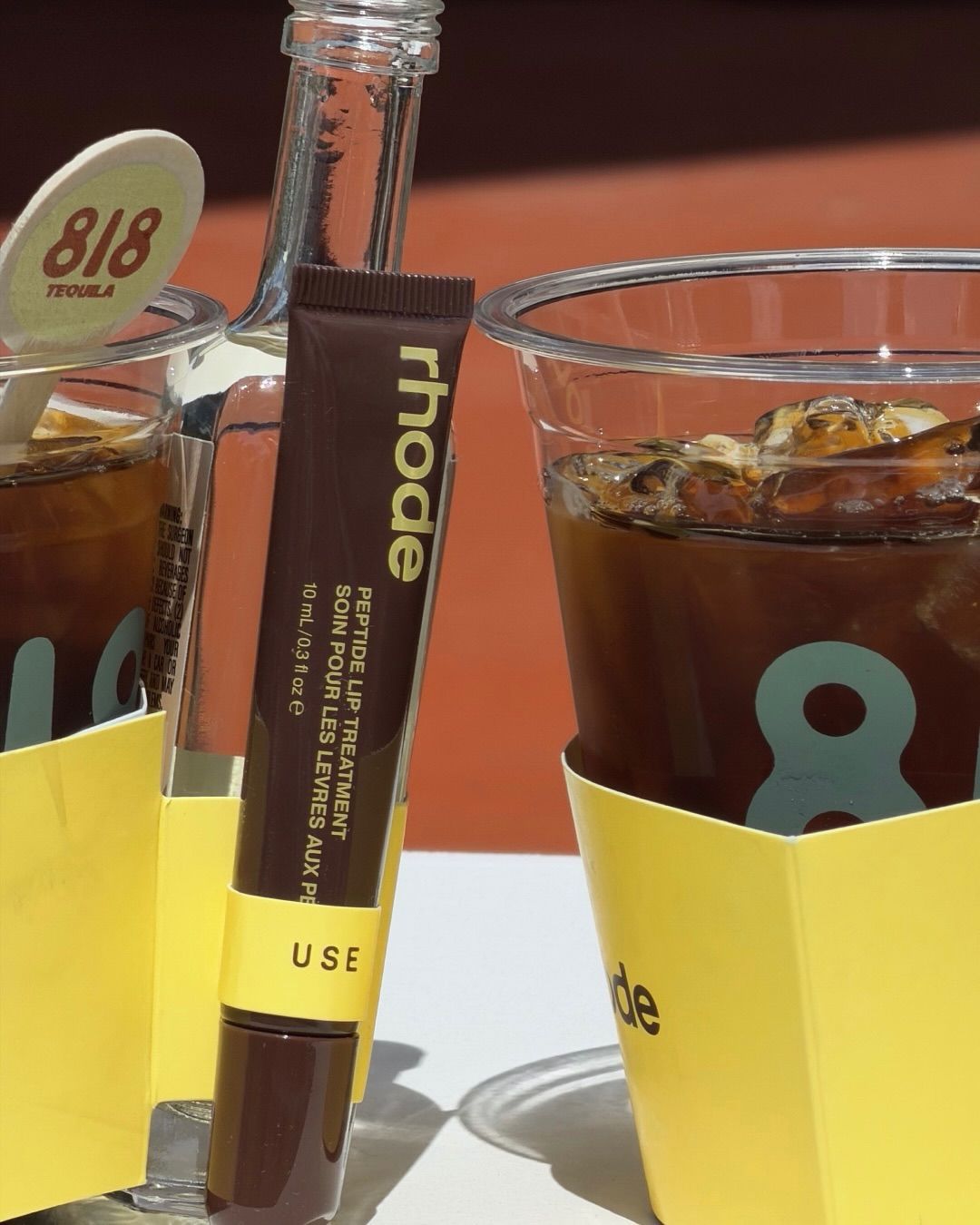 로드 X 818 테킬라 코첼라 협업 부스 / 이미지 출처: 인스타그램 @rhode