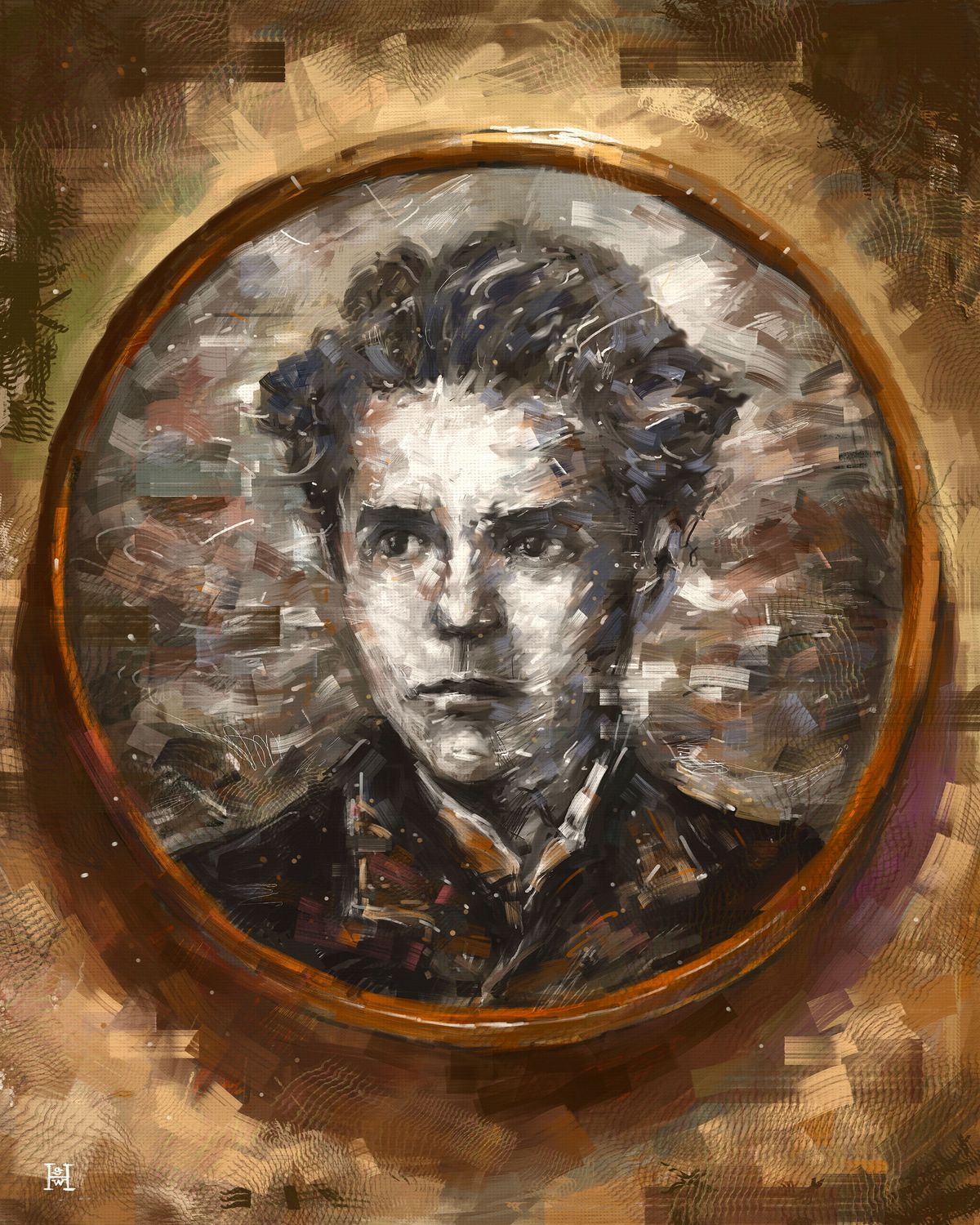  젊은 루이비통의 초상, 홍승원 / 이미지 출처: 필자 아트웍 @maestrohsw