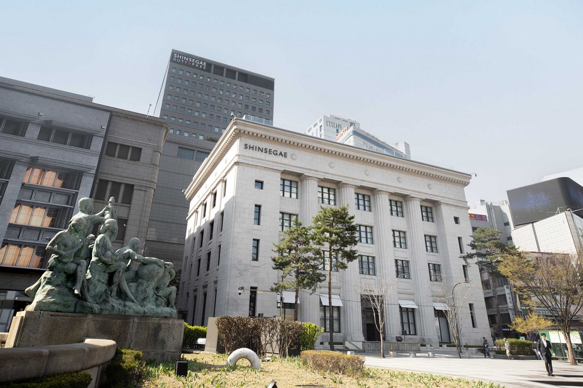 BTS 팝업 전시 공간 / 이미지 출처: 신세계그룹 뉴스룸