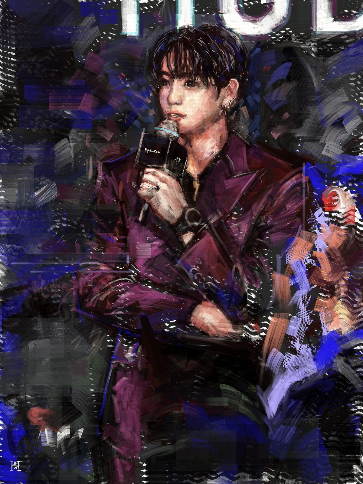 BTS 정국, 홍승원 / 이미지 출처: 필자 아트웍 @maestrohsw