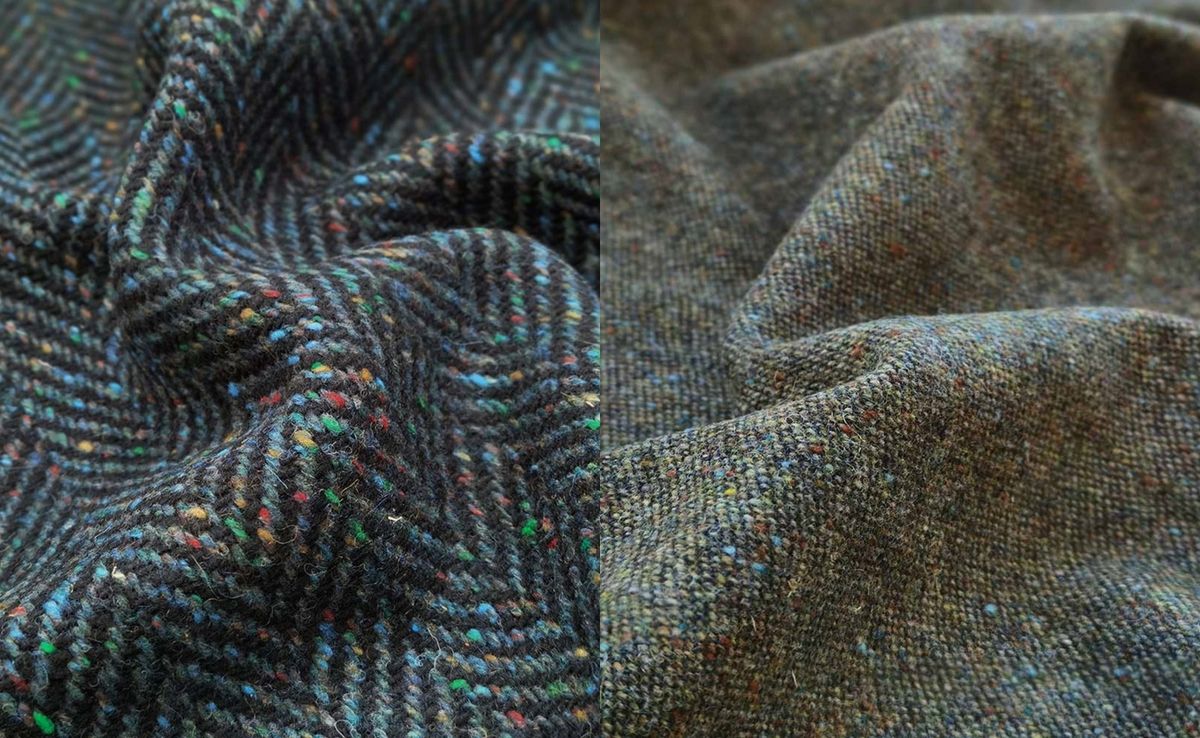 아일랜드 도네갈 카운티에서 탄생한 도네갈 트위드는 다양한 패턴과 표면 질감, 그리고 선명한 색감이 특징이다. / 이미지 출처 : 마지 공식 홈페이지