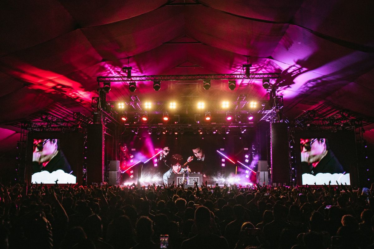 2022년 코첼라 당시 무대 사진이다. / 출처: 타블로 X(@blobyblo)