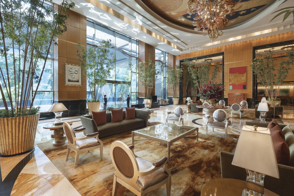 호텔 물리아 세나얀 자카르타의 메인 로비. / 이미지 출처: 호텔 물리아 세나얀