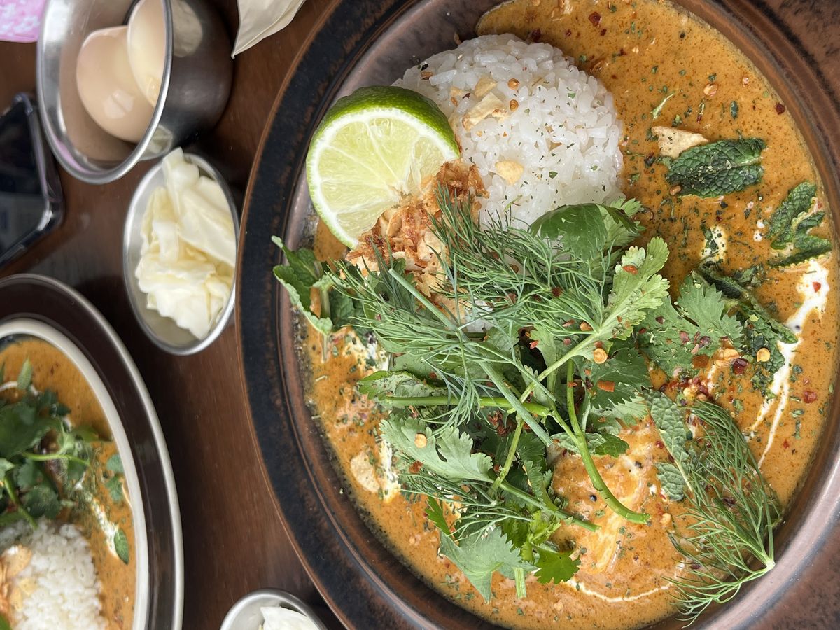 언커리에서 먹었던 피쉬 카레 / 이미지 출처: 필자촬영