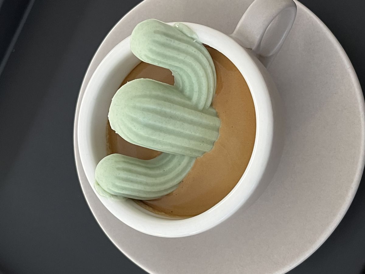 사라브에서 귀엽고 달달한 에스프레소 한 잔 / 이미지 출처: 필자 촬영