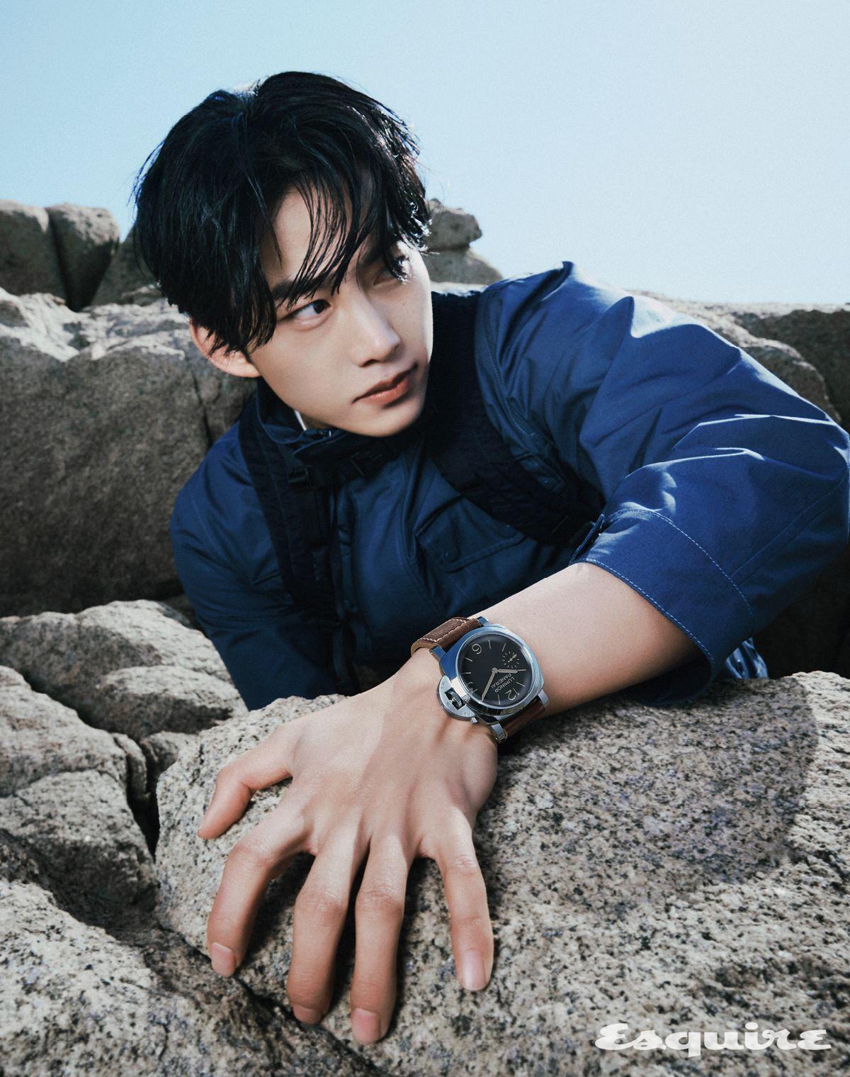 파네라이의 신제품 루미노르 PAM01731과 '프렌드 오브 브랜드' 옥택연 화보