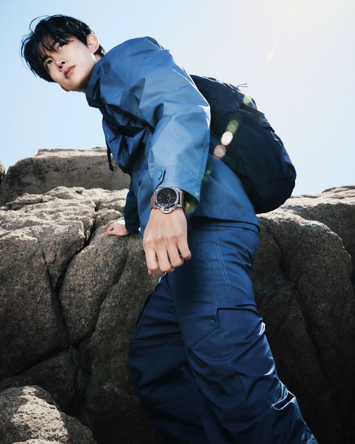 파네라이의 신제품 루미노르 PAM01731과 '프렌드 오브 브랜드' 옥택연 화보