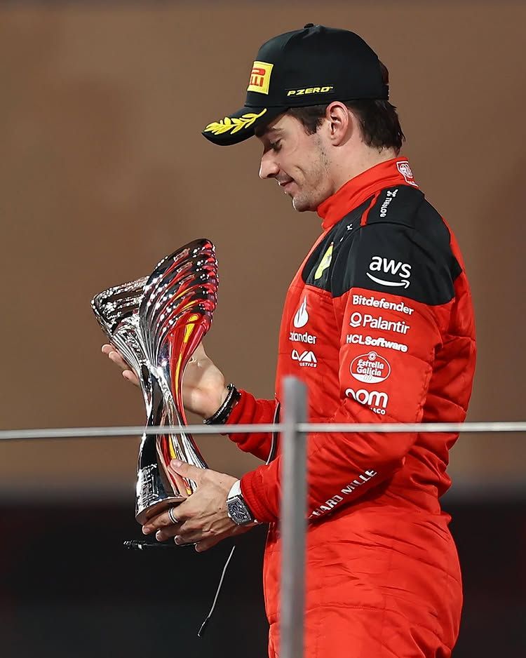 루이스 해밀턴, 샤를 르클레르와 함께한 리차드 밀 'RM-01 페라리' 캠페인 촬영 사진 / 이미지 출처: 인스타그램 @richardmille