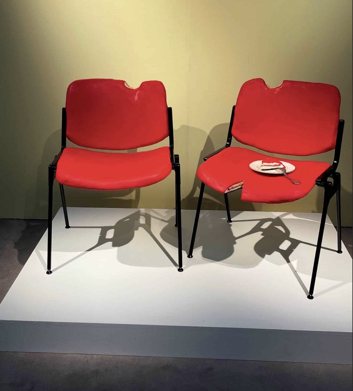 Laila Gohar's cake chair at Sotherby, Laila Gohar Website