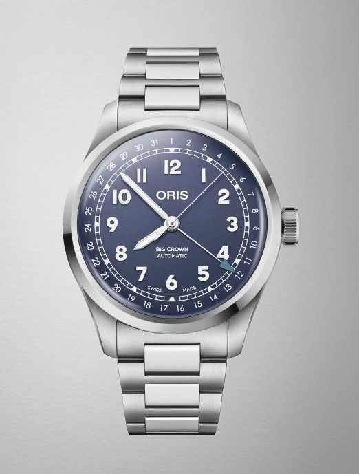 고전적인 멋과 모던한 디자인의 오리스 빅크라운 포인터 데이트 / 이미지 출처: 오리스