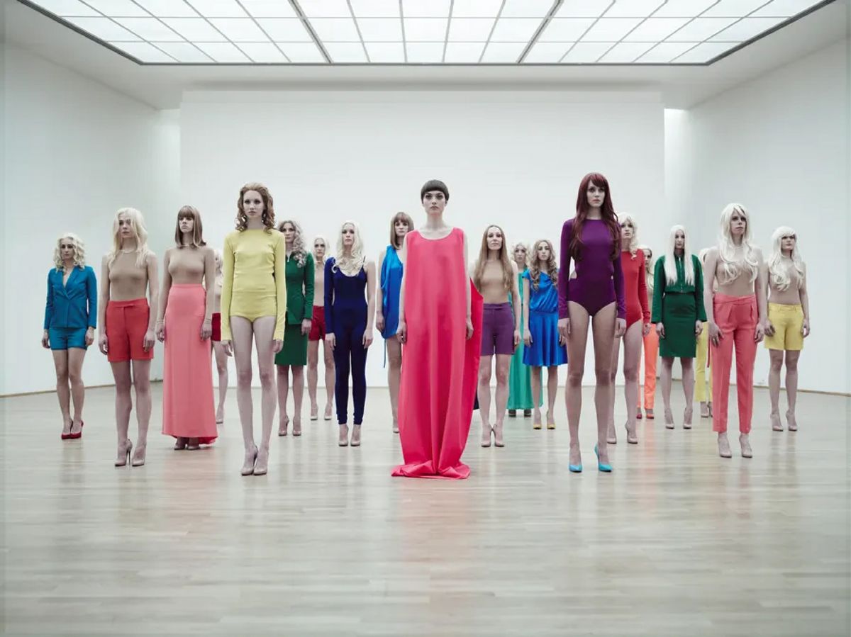 2010년에 공개된 VB 68 시리즈 작업 / 이미지 출처: Vanessa Beecroft