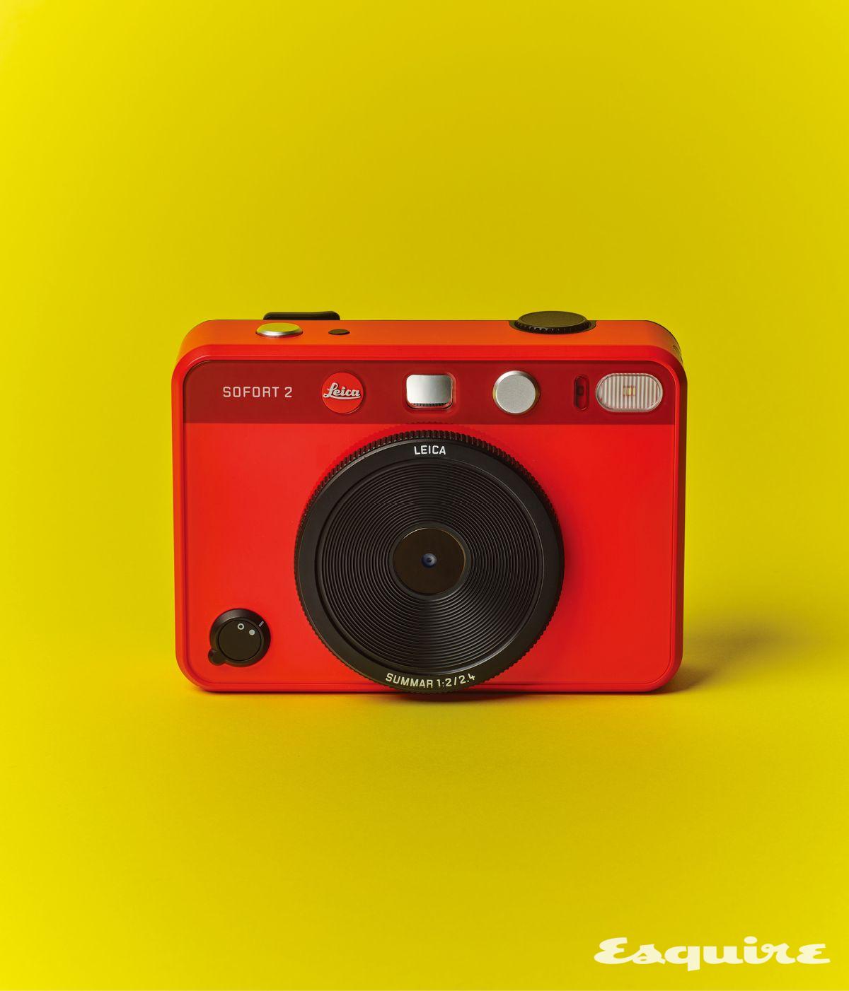 앱 을 통해 사진 전송과 원격 제어가 가능한 레드 라이카 소포트2 즉석카메라 71만원 라이카. 