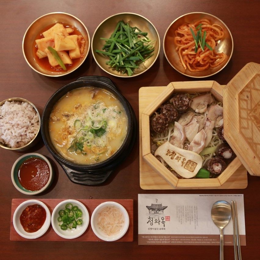 블루리본이 선택한 순대국 맛집 '청와옥' / 이미지 출처: 네이버 업체 사진