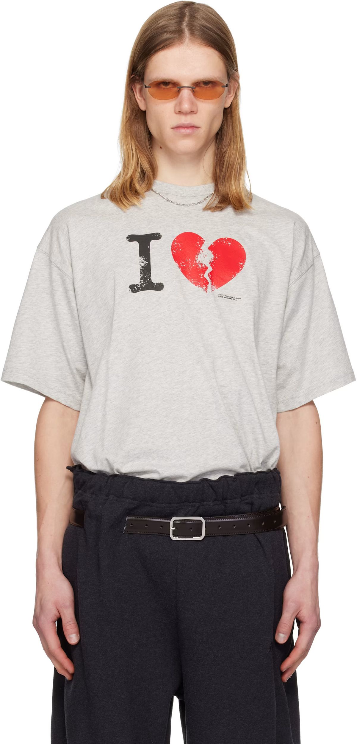 Gray 'I Suffer' T-shirt