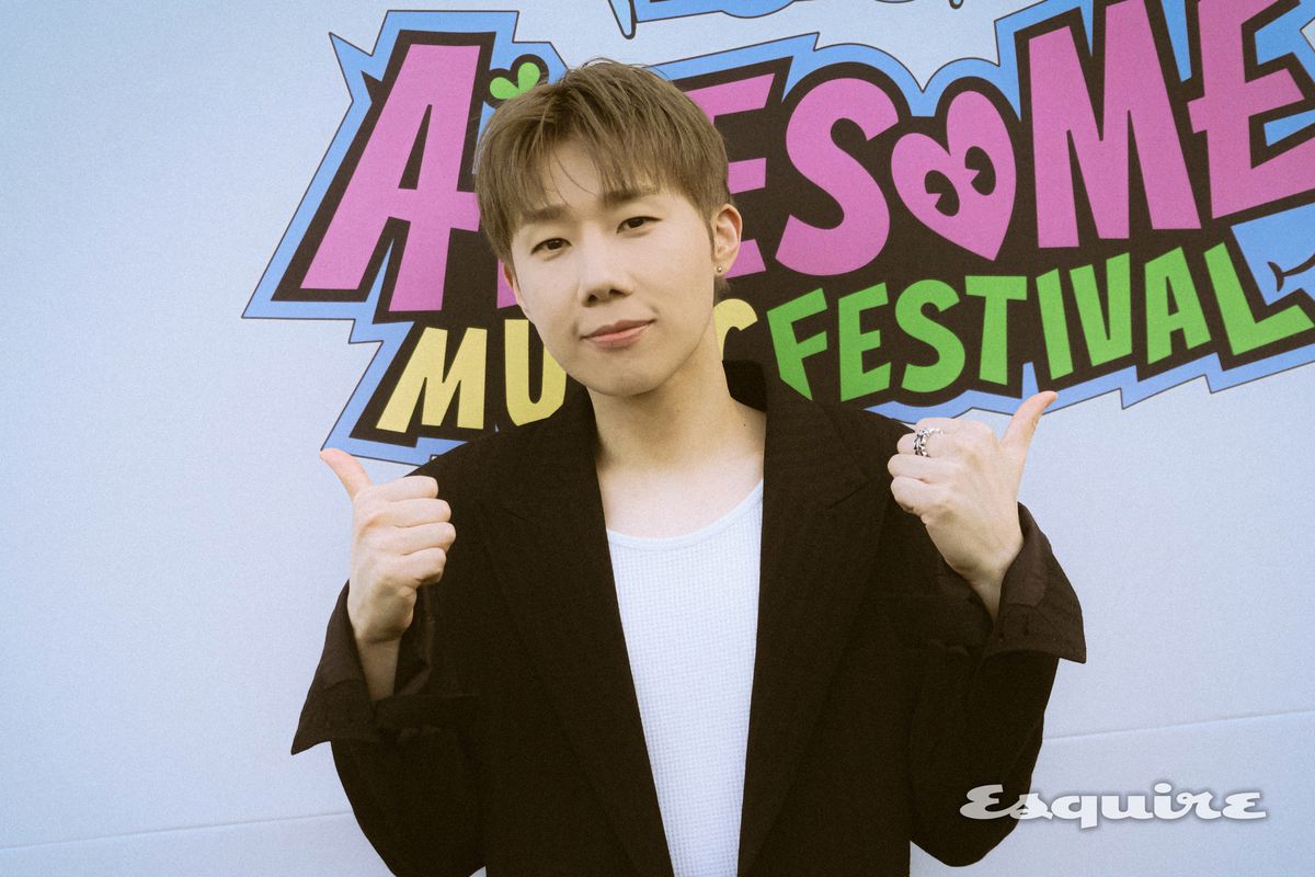 2026 어썸뮤직페스티벌 첫째 날, 백스테이지에서 김성규