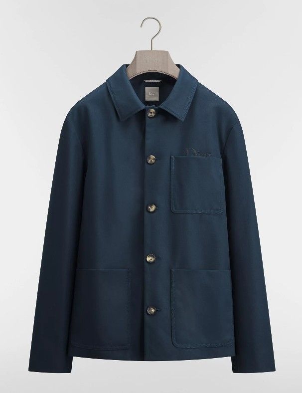 시어서커 소재의 디올 워크 재킷 / 이미지 출처: 디올