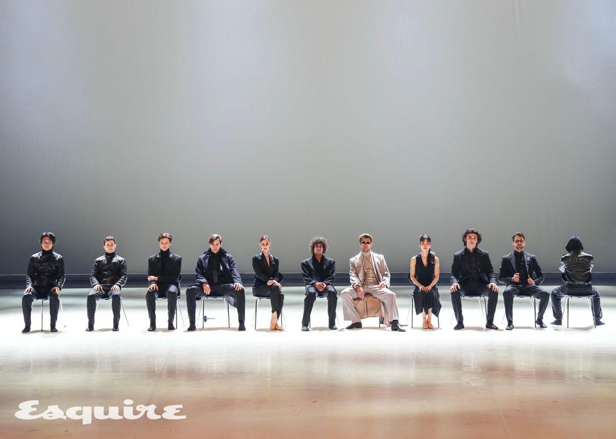 '햄릿'의 커튼 콜. 