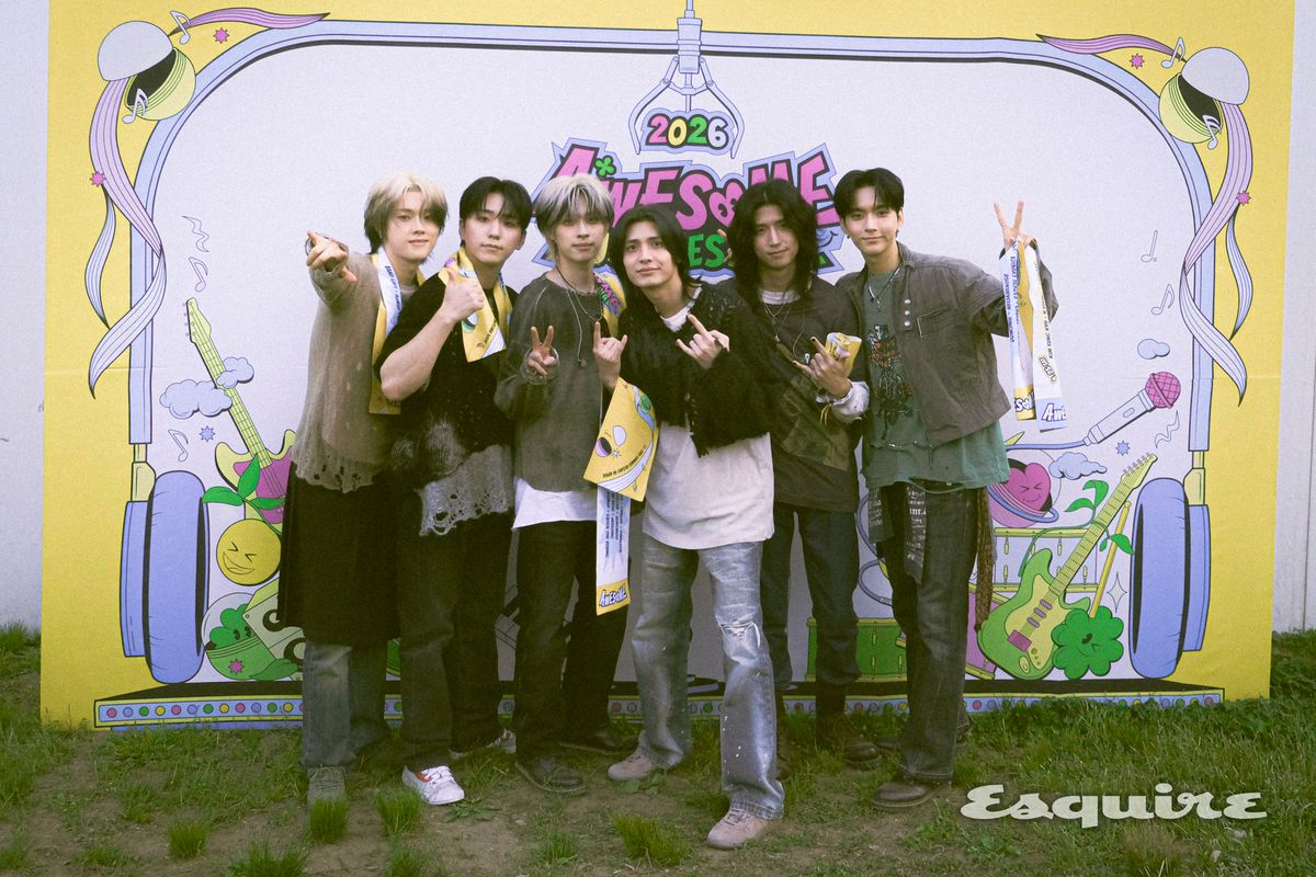 2026 어썸뮤직페스티벌 둘째 날 백스테이지에서 엑스디너리 히어로즈