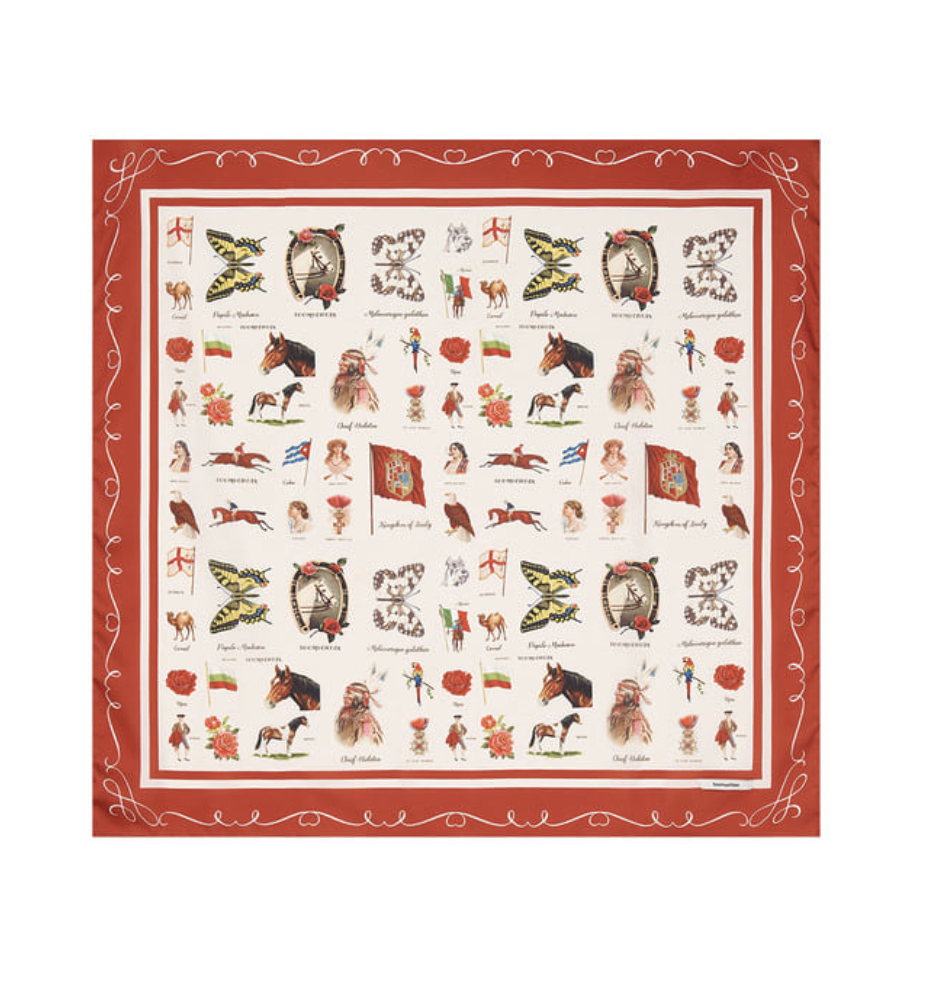 TOOMUCHTAX WESTERN ARCHIVE SCARF / 이미지 출처: 투머치택스 공식 홈페이지