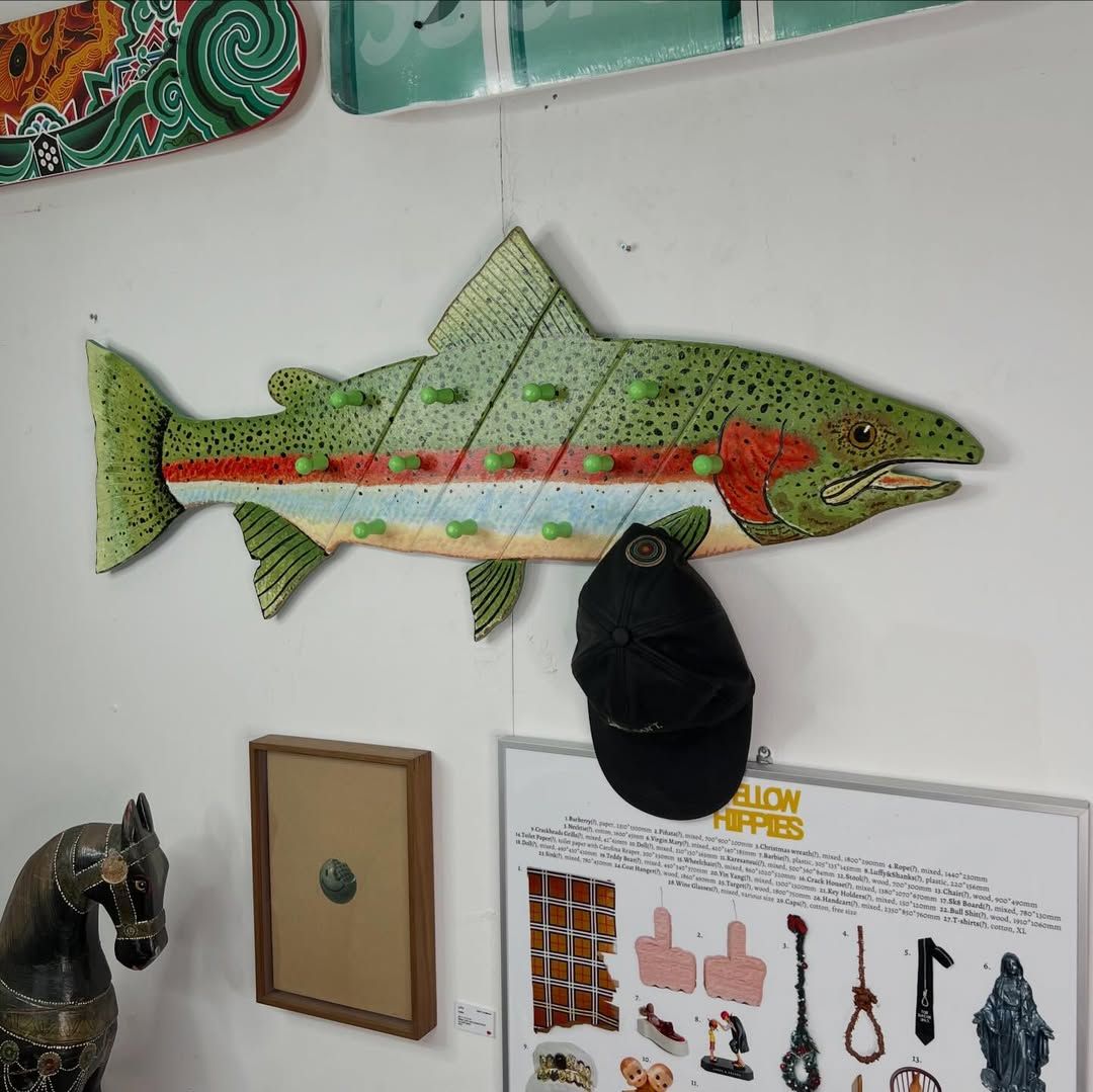 옐로우 히피스의 물고기 헹어 / 이미지 출처: @yellowhippies.art
