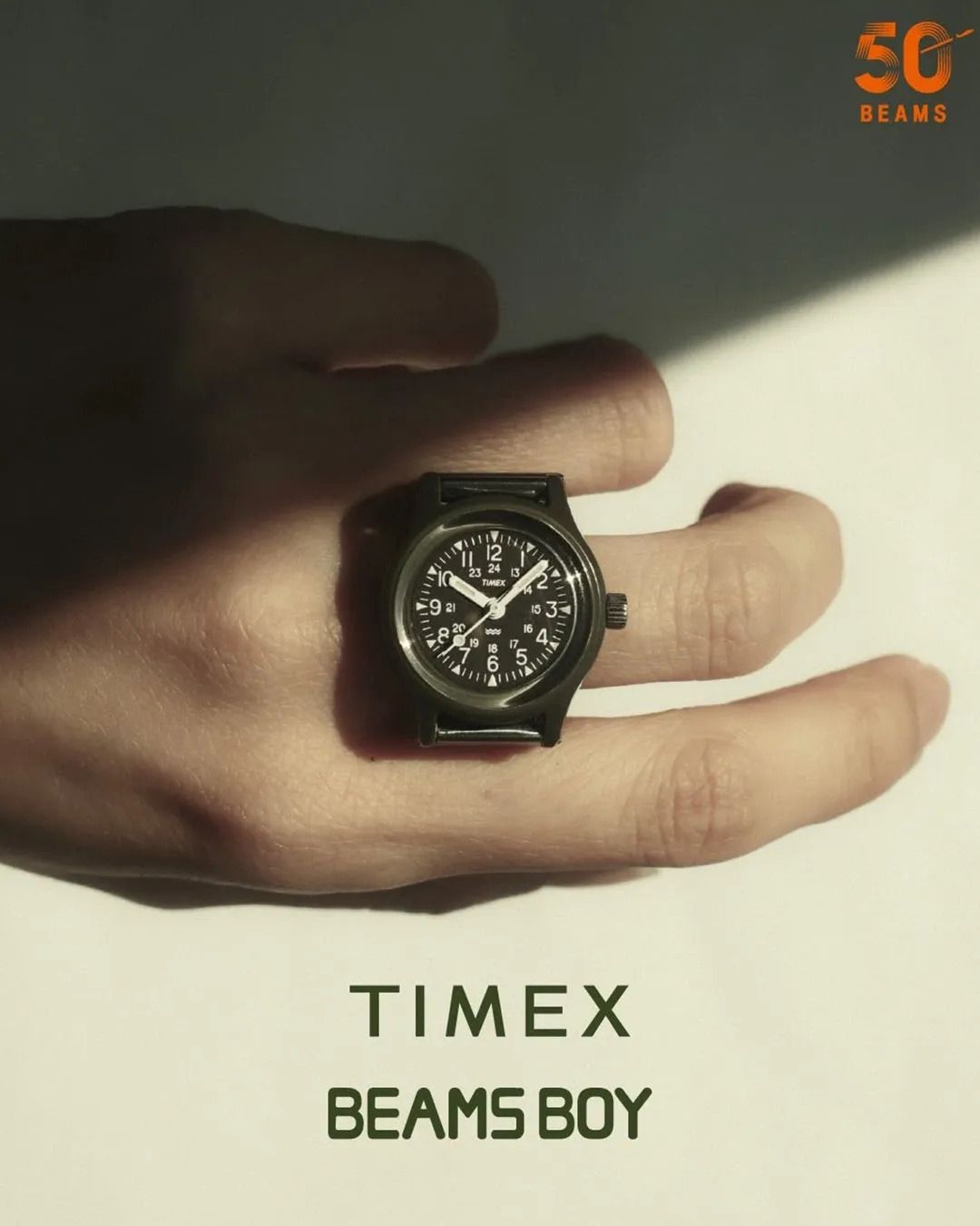 손목시계를 그대로 축소한 것 같은 타이맥스의 링 워치 | 이미지 출처: 타이맥스