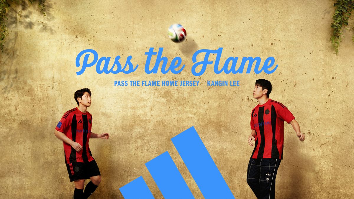  ‘PASS THE FLAME’ 캠페인에 등장한 이강인의 모습. / 이미지 출처: 아디다스