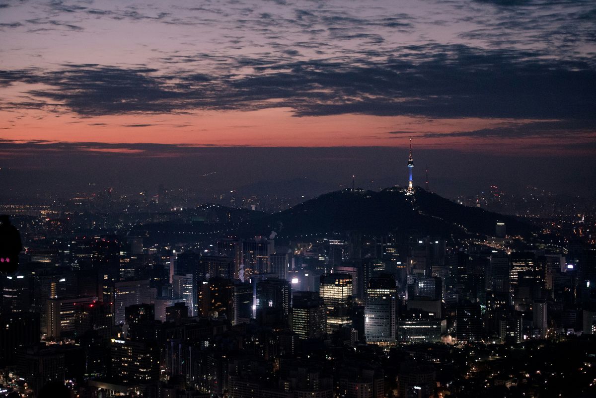 남산 타워 야경 / 이미지 출처: 언스플래쉬