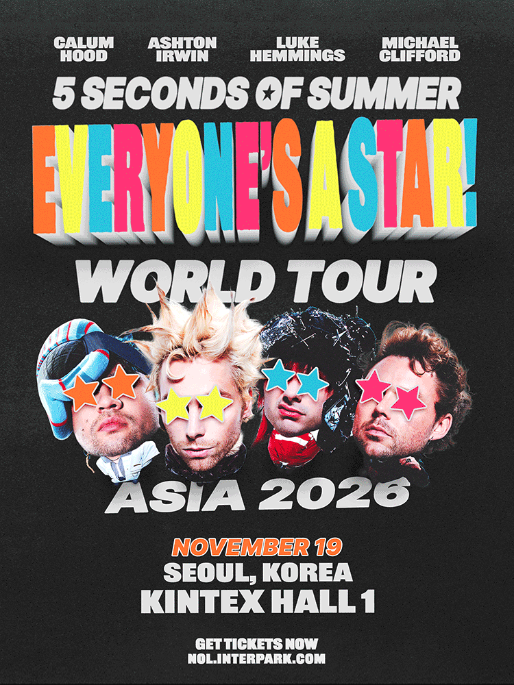 5SOS가 7년 만에 한국에 돌아온다. / 출처: 인터파크 홈페이지