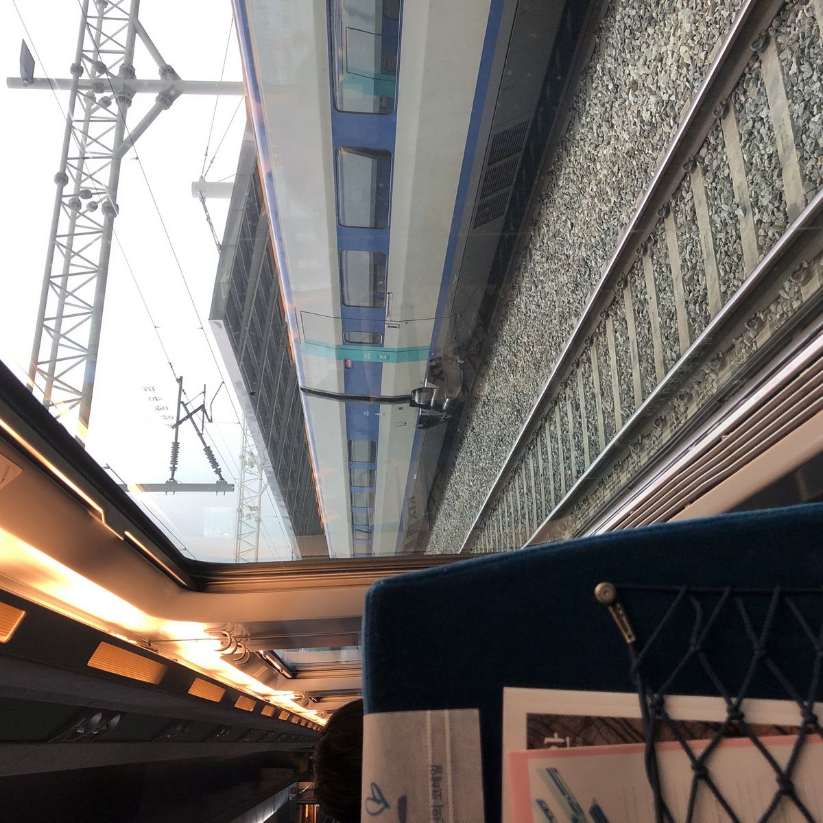 KTX 좌석 / 이미지 출처: 필자 촬영
