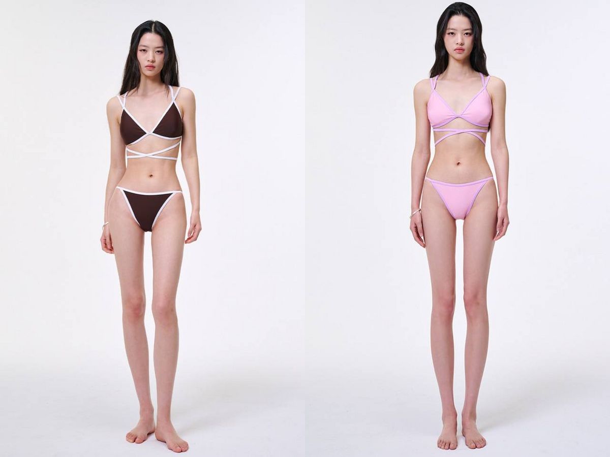 (왼) Sand Brown 비키니, (오) Sea Violet 비키니 / 이미지 출처: 레브레브